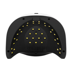 Manikiūro lempa UV LED Glow V1 168W (balta,aukso spalvos)