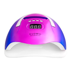 Profesionali UV/LED nagų lempa manikiūrui GLOW F2 RN 220W, rožinės/mėlynos spalvos