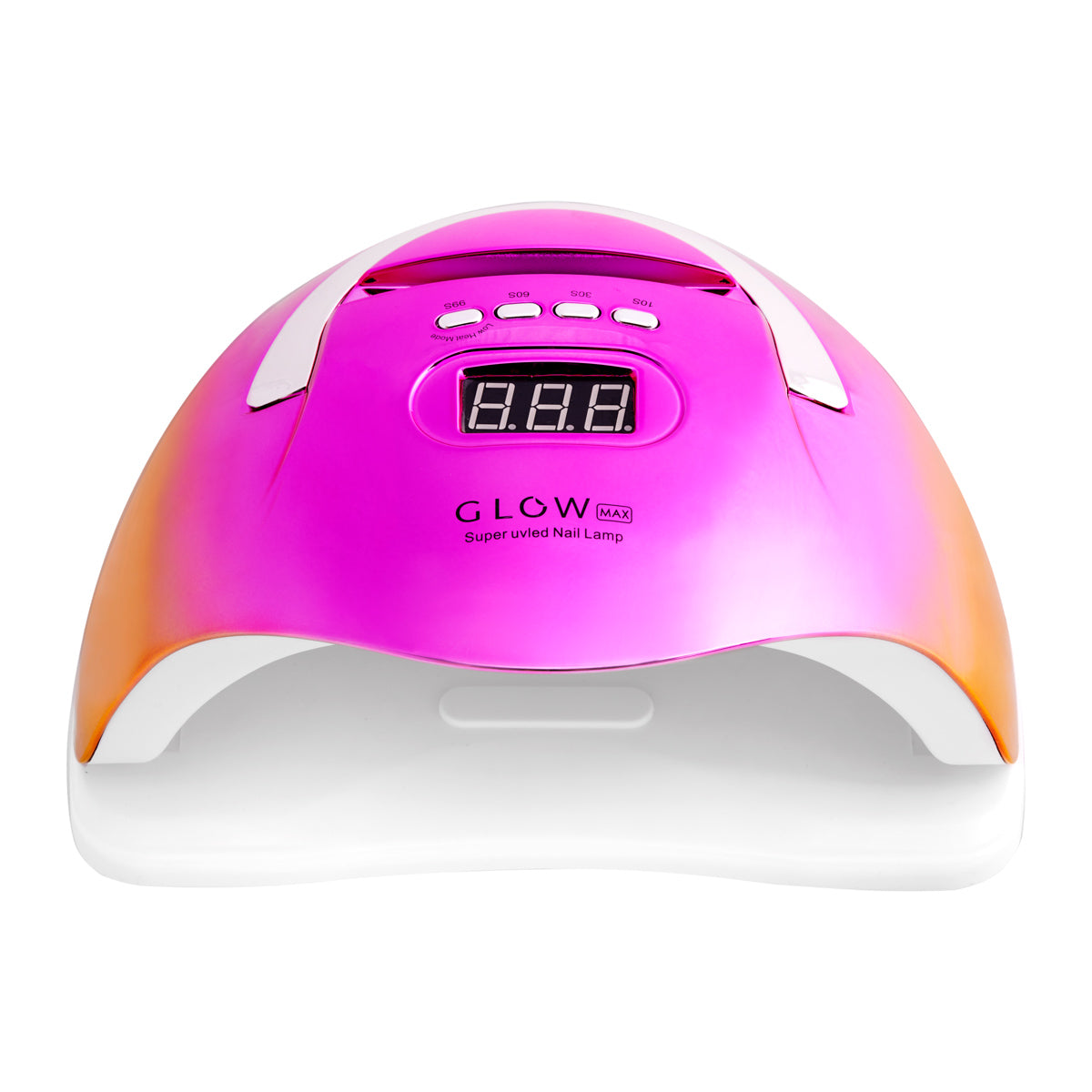 Profesionali UV/LED nagų lempa manikiūrui GLOW F2 RC 220W, rožinės/auksinės spalvos