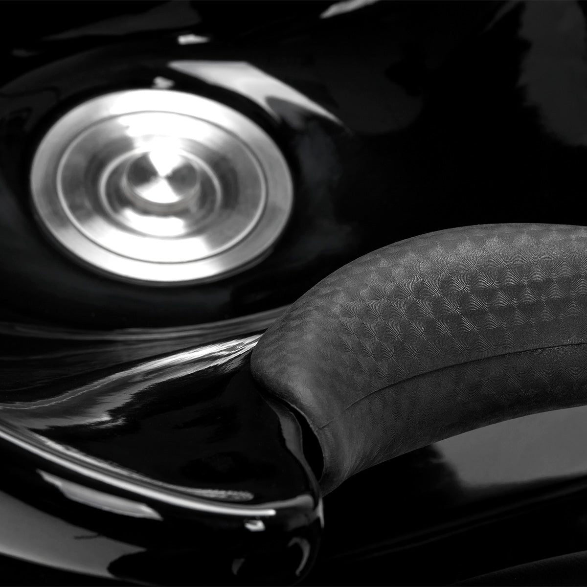 Gabbiano kirpyklos plautuvė Lille (juoda - auksas)