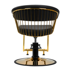 Gabbiano kirpyklos kėdė Lille-M (auksas, juoda)