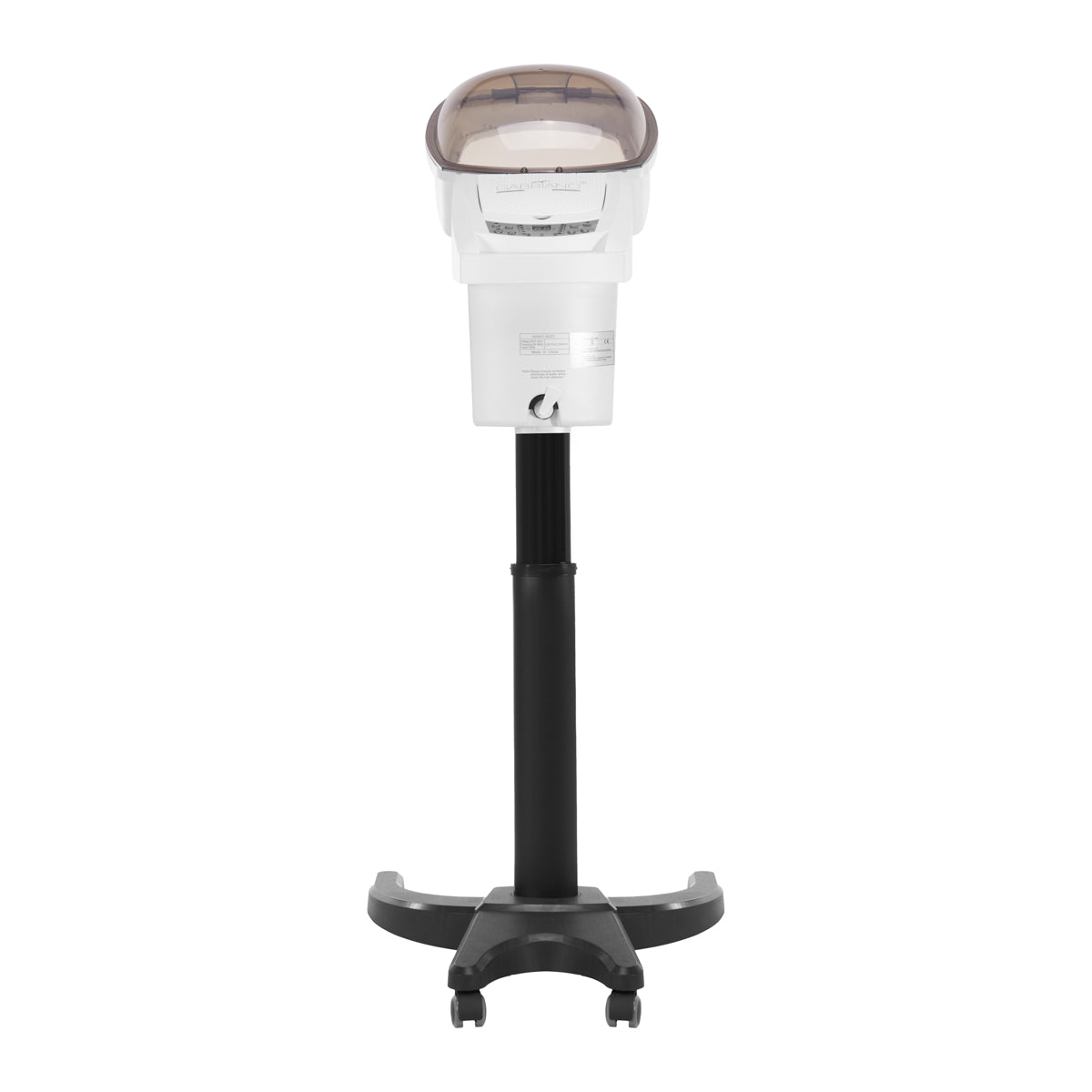 Profesionalus pastatomas plaukų drėkintuvas-vapazonas su aktyviuoju ozonu GABBIANO 408D (balta)