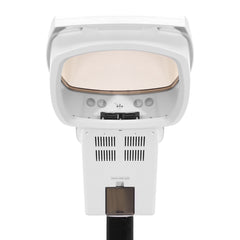 Profesionalus pastatomas plaukų drėkintuvas-vapazonas su aktyviuoju ozonu GABBIANO 408D (balta)