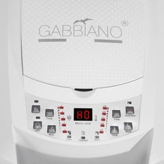 Profesionalus pastatomas plaukų drėkintuvas-vapazonas su aktyviuoju ozonu GABBIANO 408D (balta)