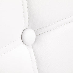 Skandinaviška kėdė 4Rico 185 (baltos spalvos, eko oda)