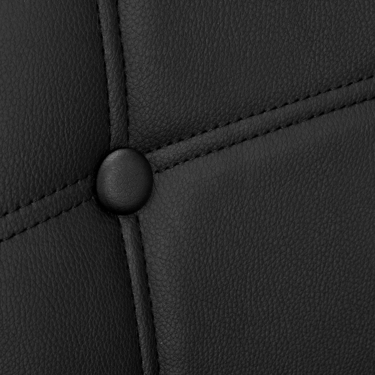 Skandinaviška kėdė 4Rico 186 (juodos spalvos, eko oda)