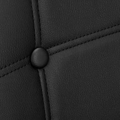 Skandinaviška kėdė 4Rico 186 (juodos spalvos, eko oda)