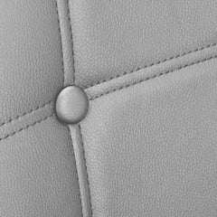 Skandinaviška kėdė 4Rico 187 (pilkos spalvos, eko oda)