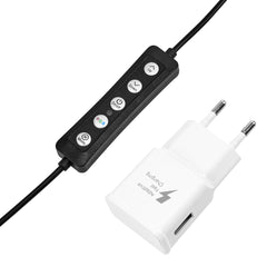 ŽIEDINĖ LEMPA SU STOVU, GLOW 13″ RGB, 10W (su galimybe pasirinkti apšvietimo spalvą)