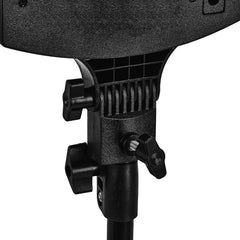 ŽIEDINĖ LEMPA SU STOVU, GLOW 18″ RGB, 45W