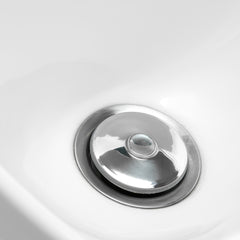 Kirpyklos plautuvė Gabbiano Porto (juoda, aukso)