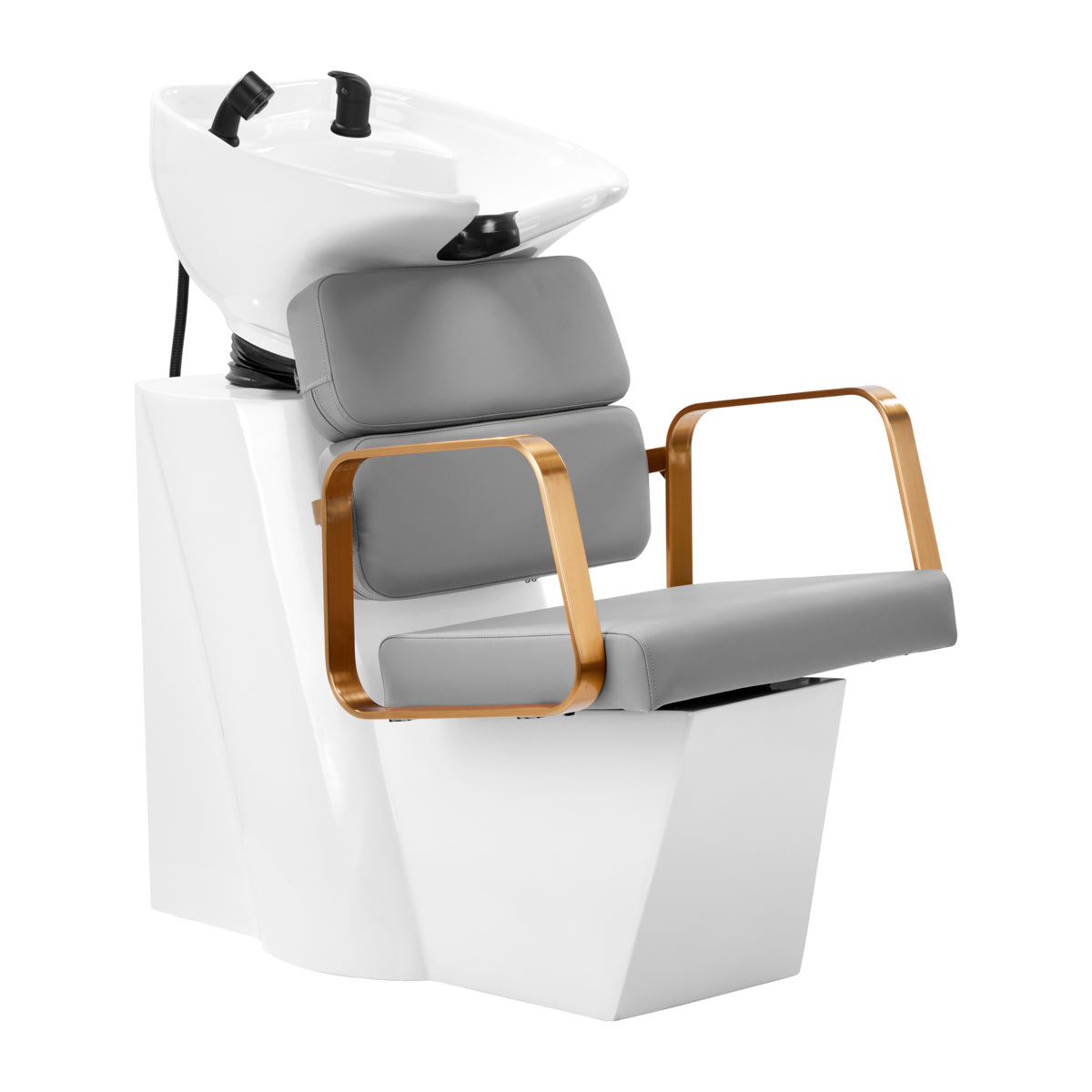 Kirpyklos plautuvė Gabbiano Porto (aukso, pilka)