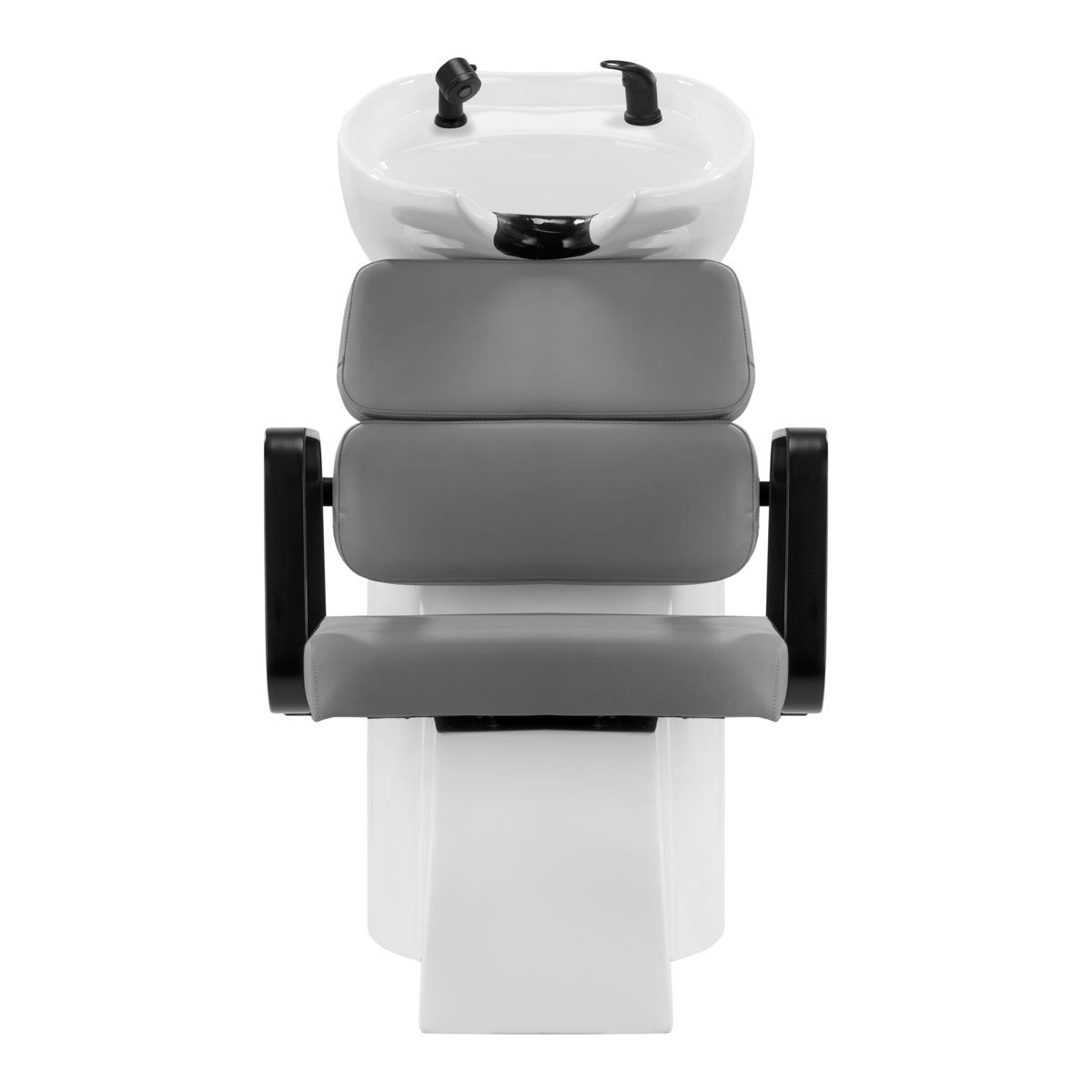 Kirpyklos plautuvė Gabbiano Porto (juoda, šviesiai pilka)