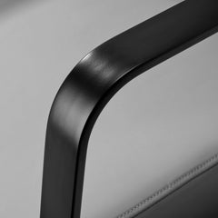 Kirpyklos plautuvė Gabbiano Porto (juoda, šviesiai pilka)