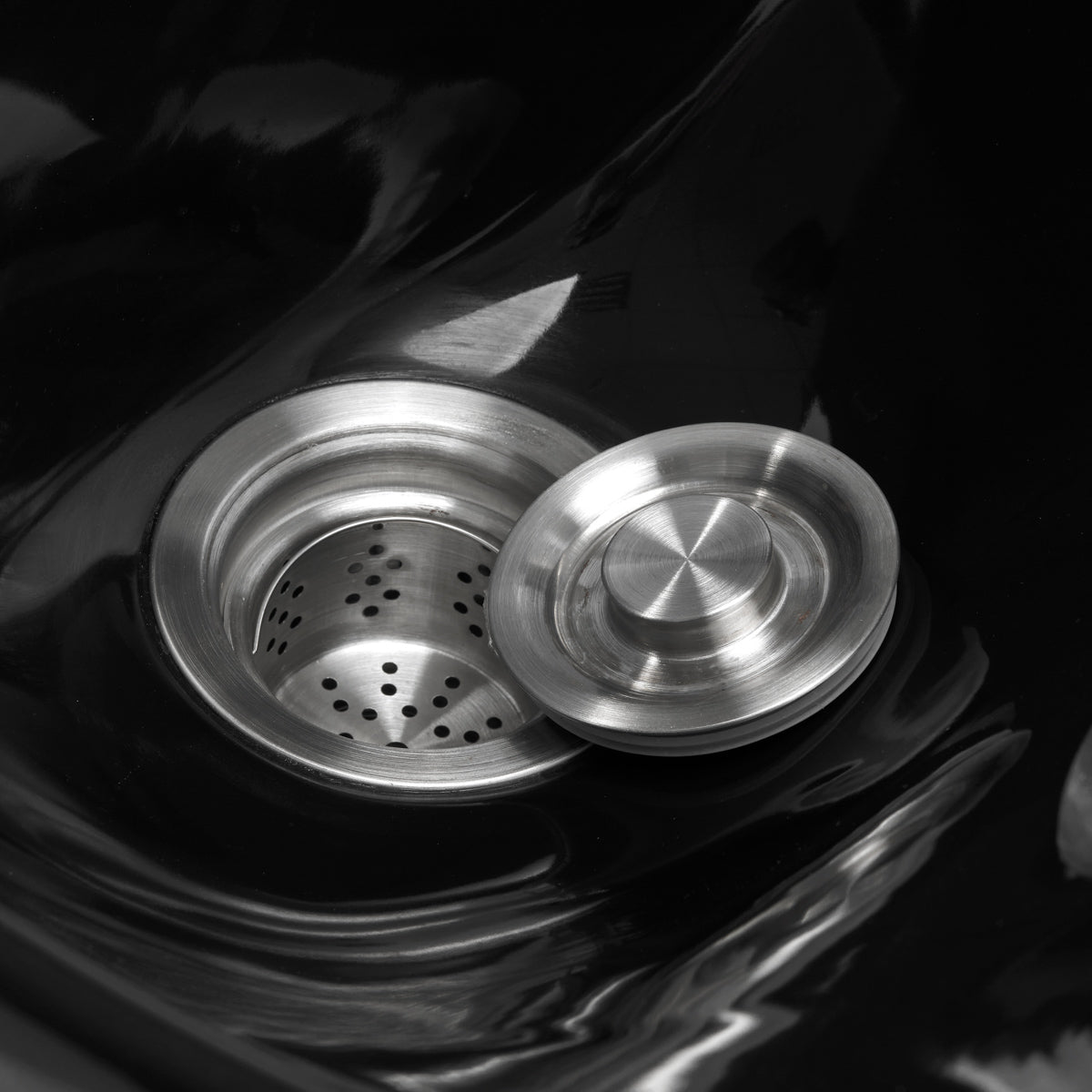 Kirpyklos plautuvė Gabbiano Toledo (aukso, juoda)