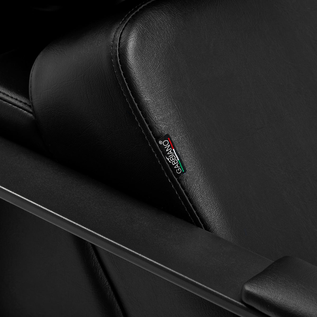 Gabbiano kirpyklos plautuvė Modena (juoda)