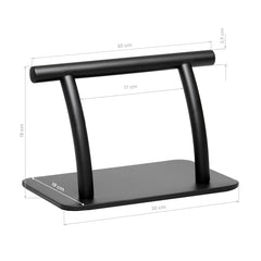 Kirpyklos pėdų atrama Gabbiano L005S (juoda)