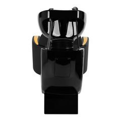 Kirpyklos plautuvė Gabbiano Malaga (juoda, aukso)