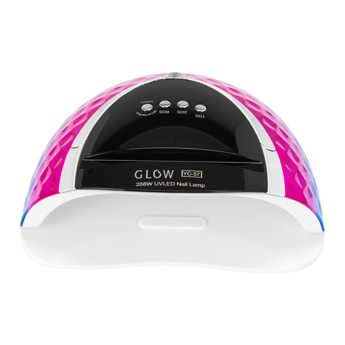 Profesionali UV/LED nagų lempa manikiūrui Glow YC57 RN (mėlyna/rožinė) 268W