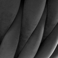 Grožio salono kėdė fotelis 4Rico QS-GW06G, aksominė pilka