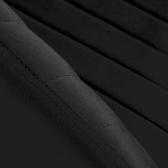 Grožio salono kėdė fotelis 4Rico QS-OF212G, aksominė juoda