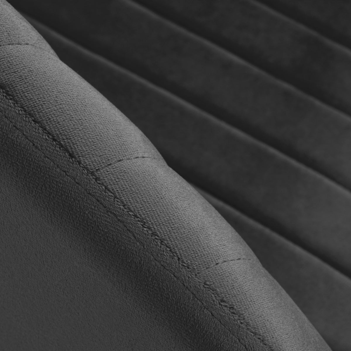 Grožio salono kėdė fotelis 4Rico QS-OF212G, aksominė pilka