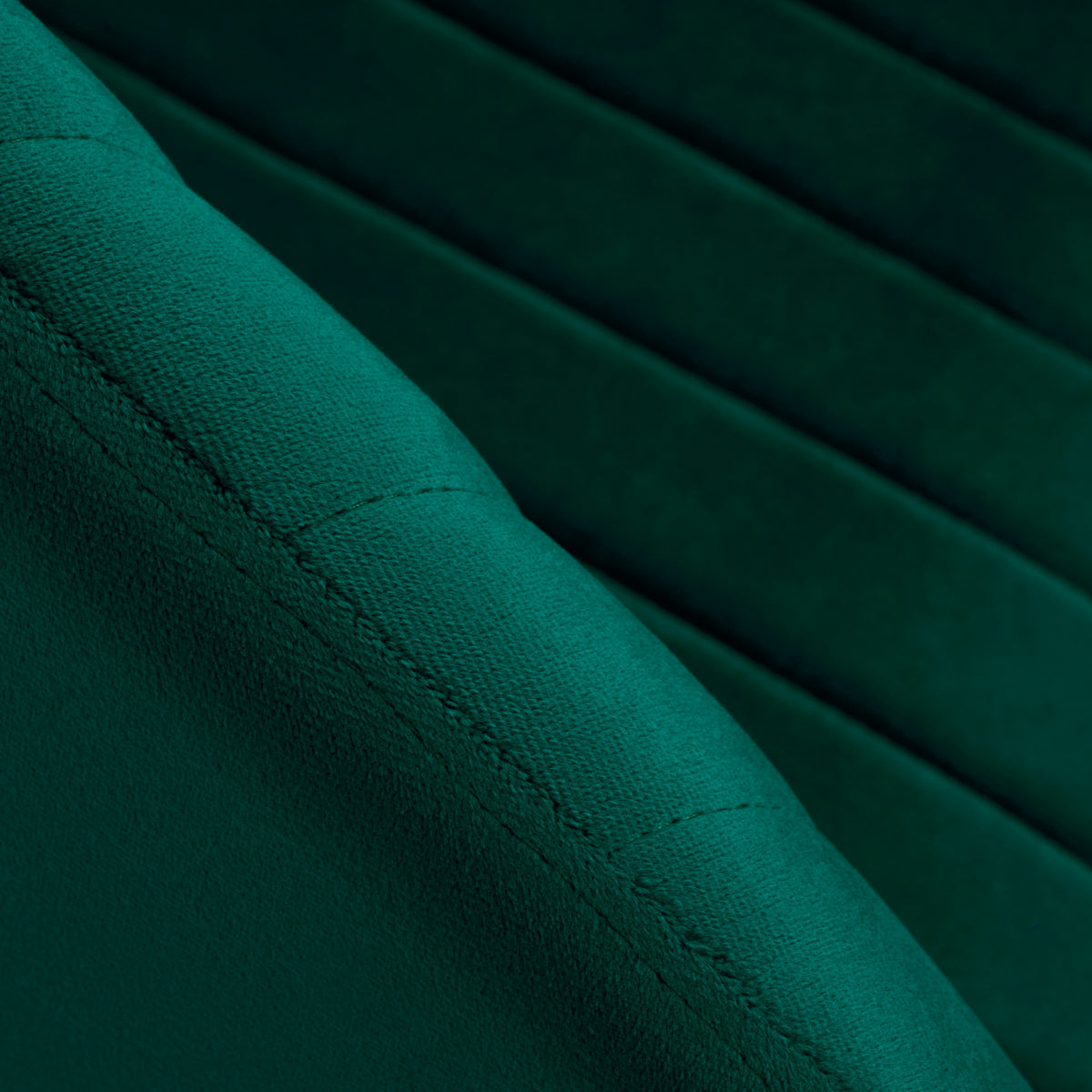 Grožio salono kėdė fotelis 4Rico QS-OF212G, aksominė žalia