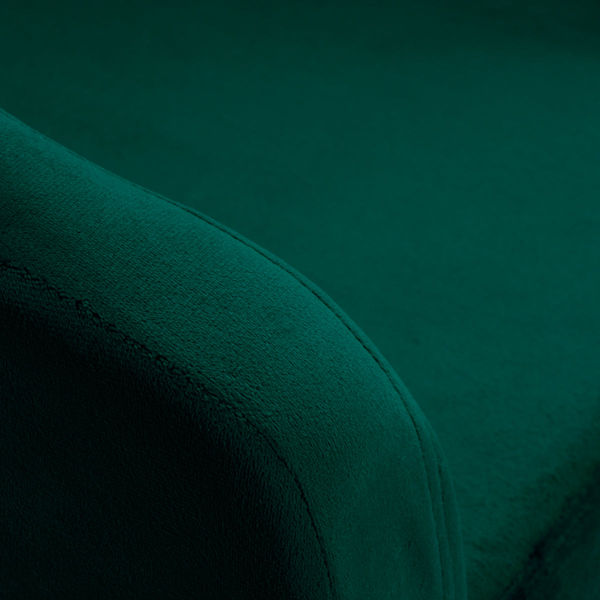 Grožio salono kėdė fotelis QS-BL14G, žalias aksomas