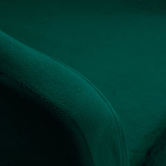 Grožio salono kėdė fotelis QS-BL14G, žalias aksomas