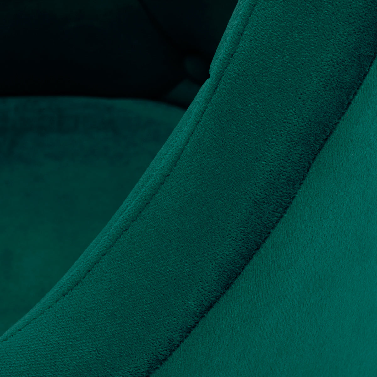 Grožio salono kėdė fotelis QS-BL14G, žalias aksomas