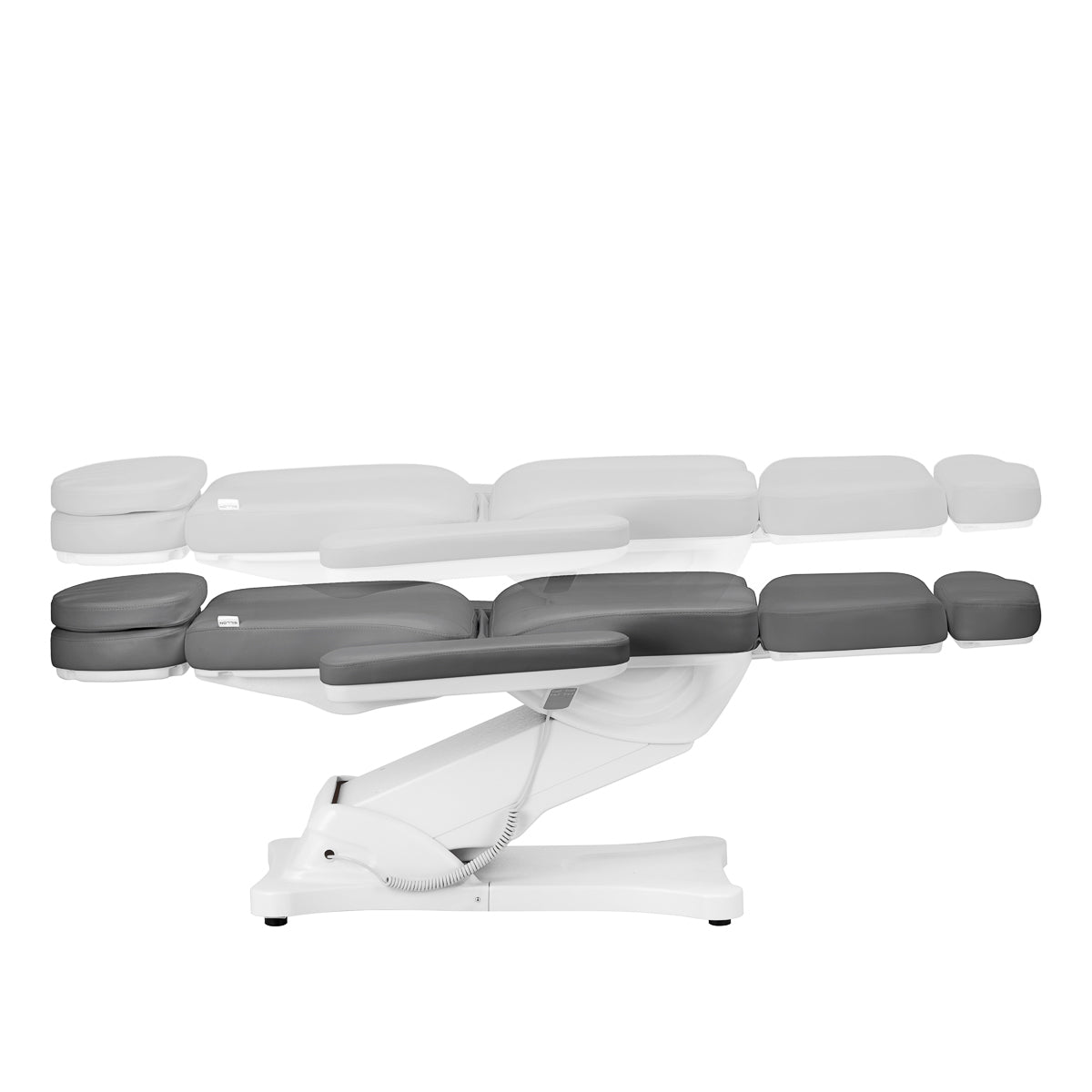 Elektrinė kosmetologinė kėdė SILLON CLASSIC 3 el. varikliai, (pilka)