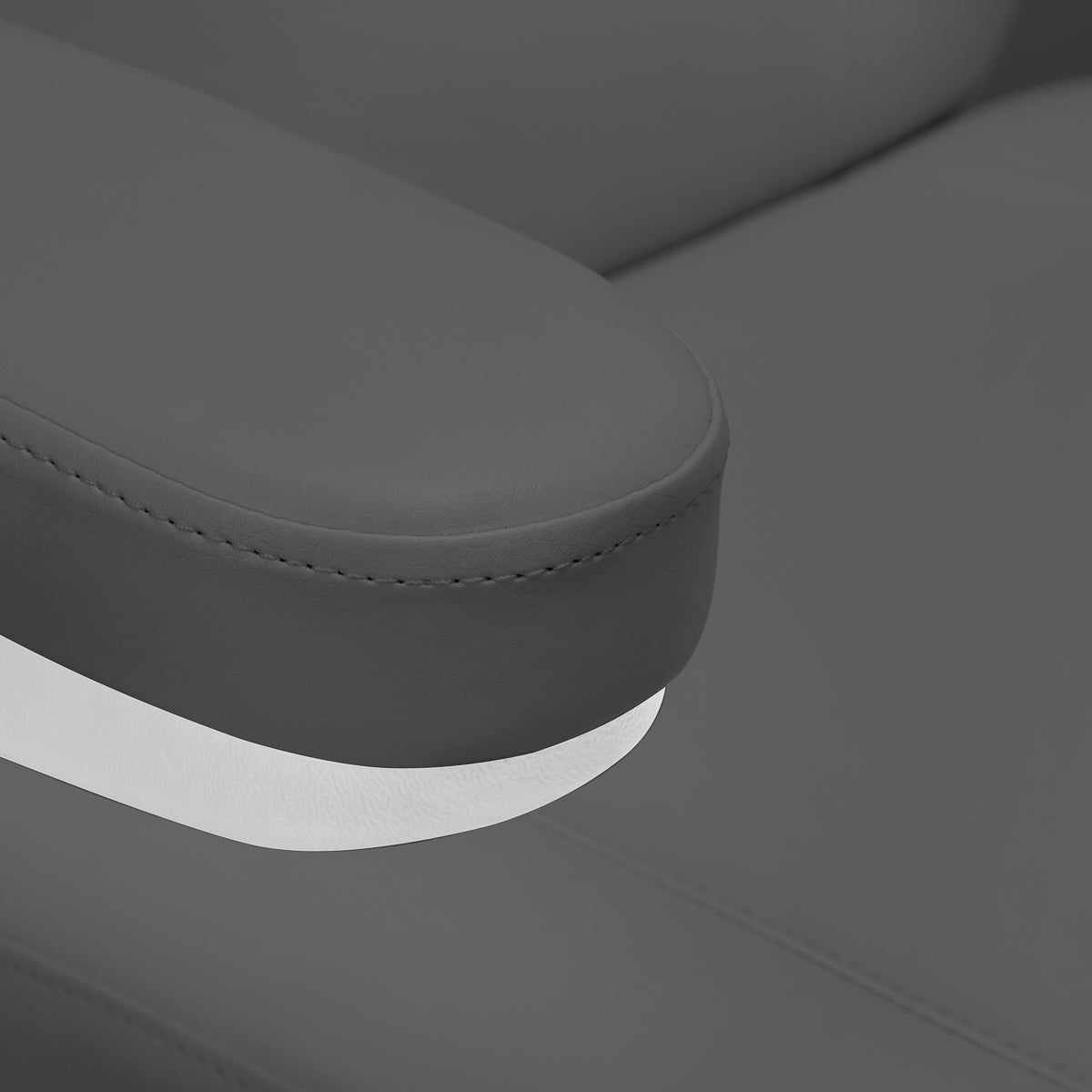 Elektrinė kosmetologinė kėdė SILLON CLASSIC 3 el. varikliai, (pilka)