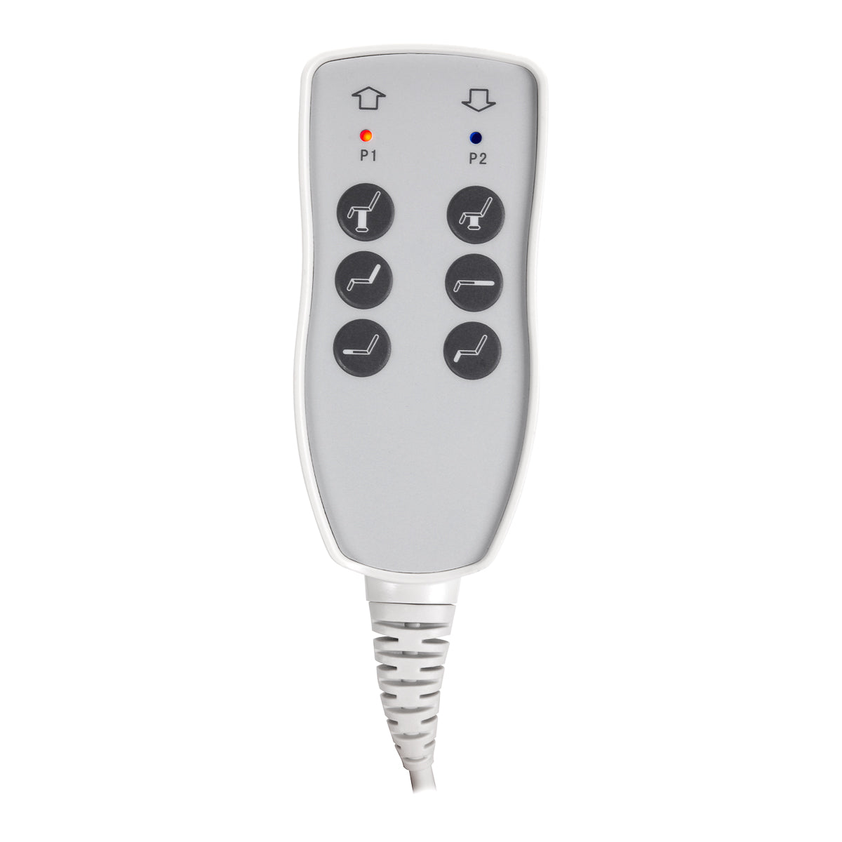 Elektrinis kosmetologinis gultas Azzurro 803D (3 el. varikliai, pilkas)