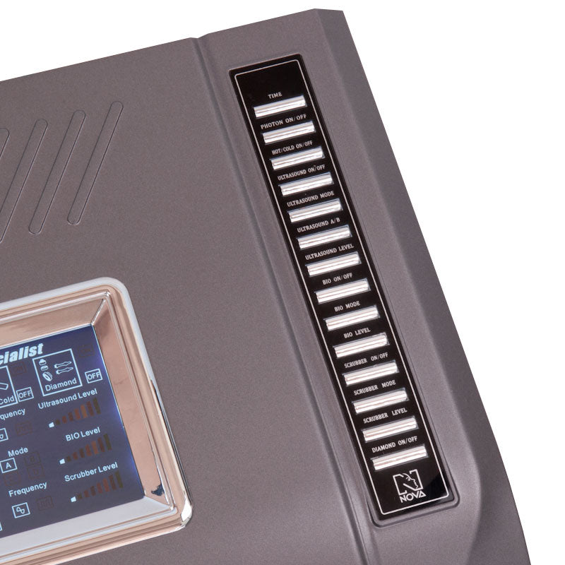 Mikrodermabrazija + Ultragarsas Pilingas + Šildymas - šaldymas + BioLift + Fotonų terapija BN-N97