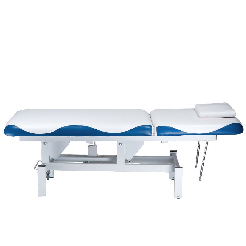 Elektrinis masažo / SPA stalas - lova BD-8230 balta/mėlyna