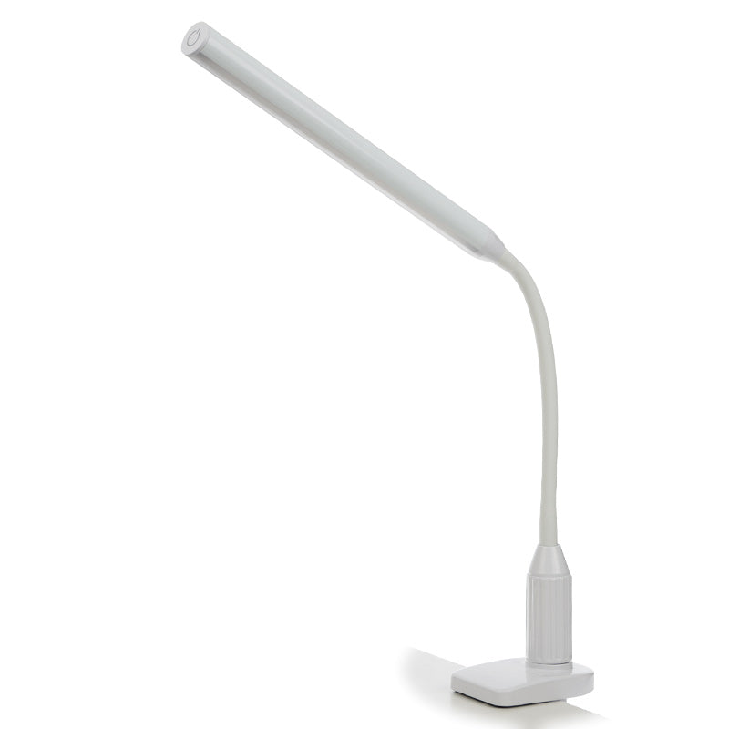 LED stalinė lempa 6W CLIP BC-8236C balta
