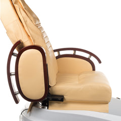 SPA pedikiūro krėslas BR-2307 kreminė