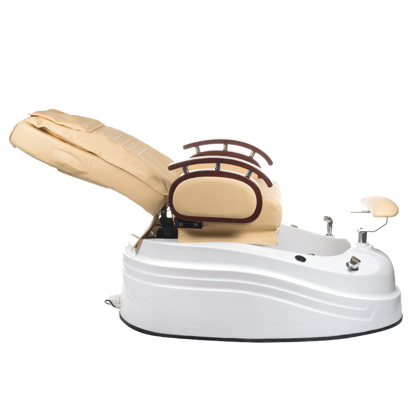 SPA pedikiūro krėslas BR-2307 kreminė