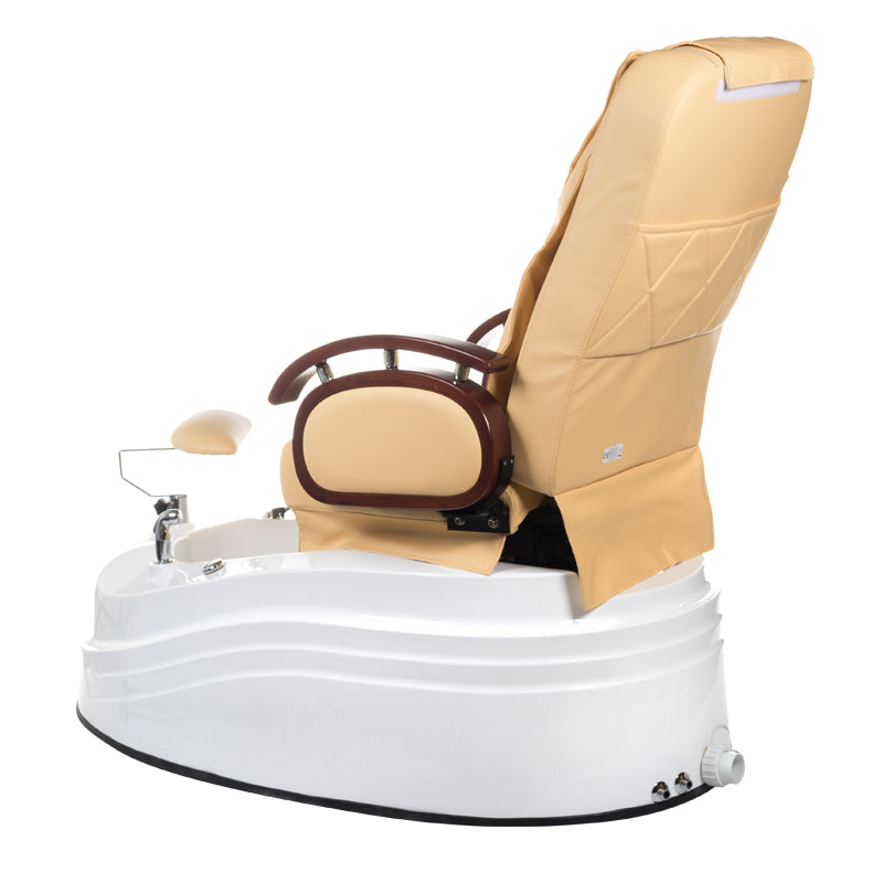 SPA pedikiūro krėslas BR-2307 kreminė