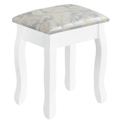 Makiažo staliukas EMMA 3 veidrodžiai + kėdutė