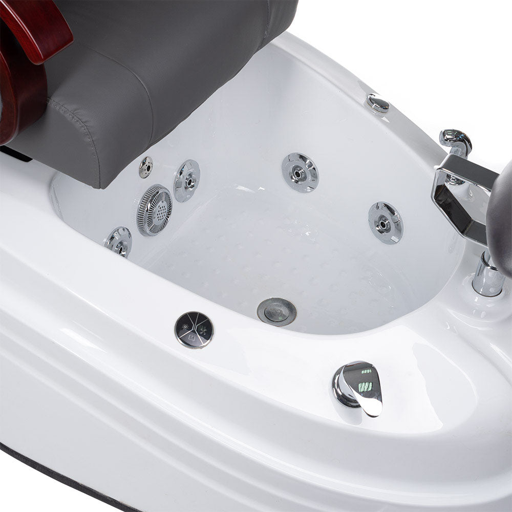 SPA pedikiūro krėslas BR-2307 pilka