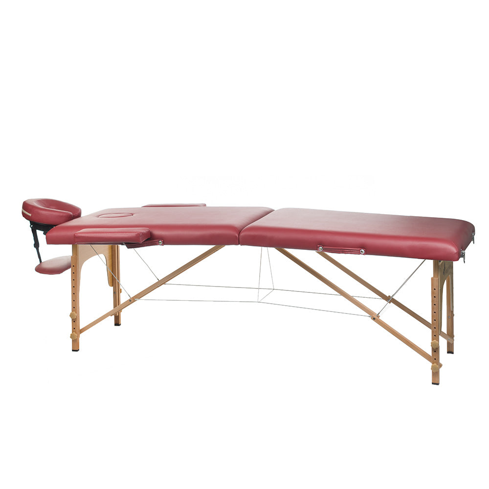 Masažo / SPA stalas - lova BS-523 bordo