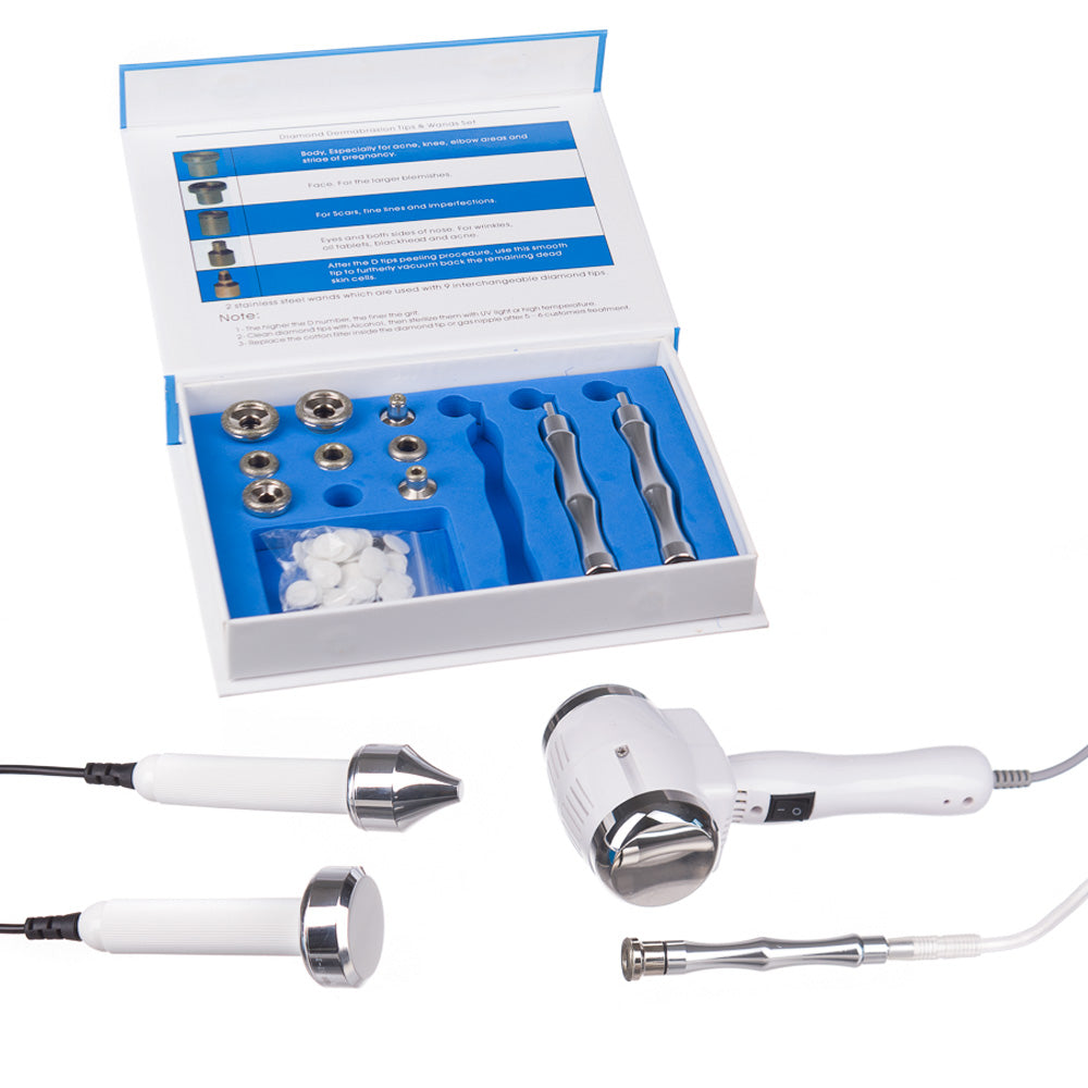 3w1 Mikrodermabrazja+ Hot Cold+ Sono BR-1891 Szary