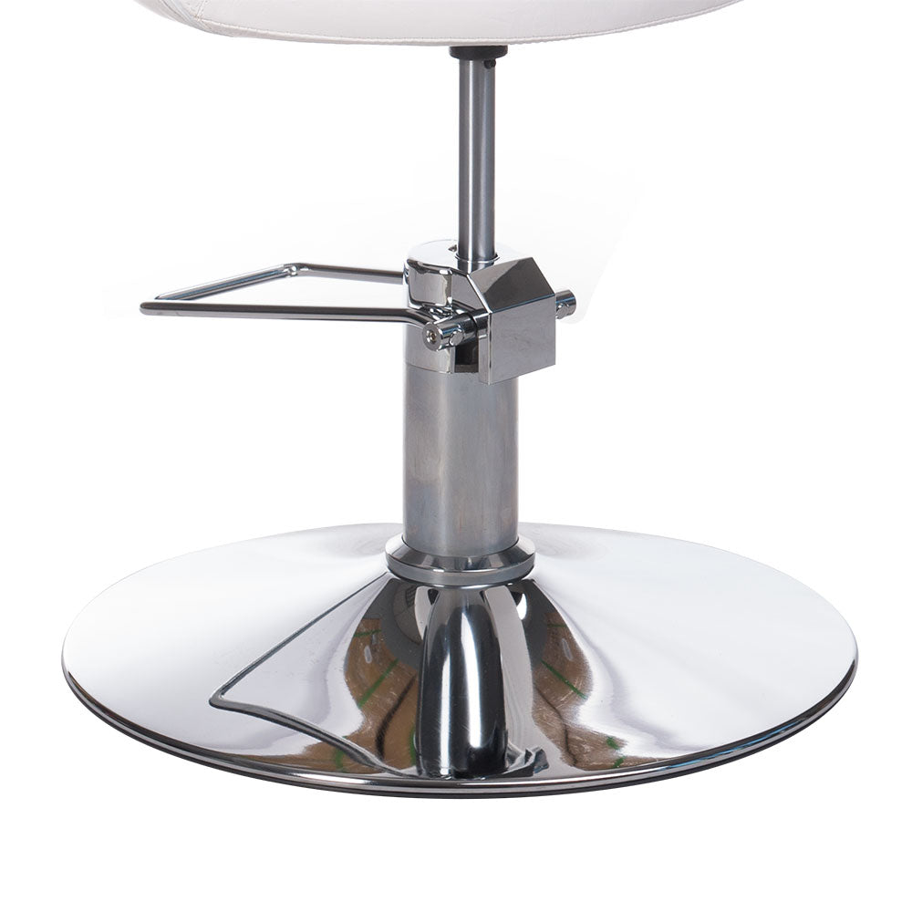 Fotel fryzjerski Paolo BH-8821 biały