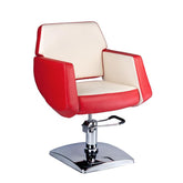 Kirpyklos kėdė NICO BD-1088 (raudona/kreminė)