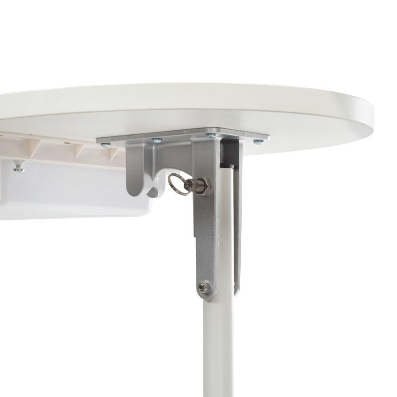 Sulankstomas manikiūro stalas + krepšys BD-3416 (balta)