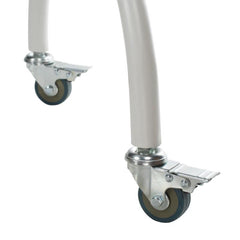 Sulankstomas manikiūro stalas + krepšys BD-3416 (balta)