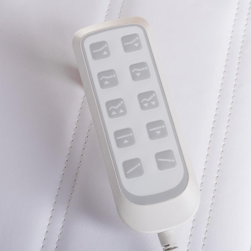 LUX Pedicure BG-273E elektrinis pedikiūro gultas, 5 el. motorai, baltas
