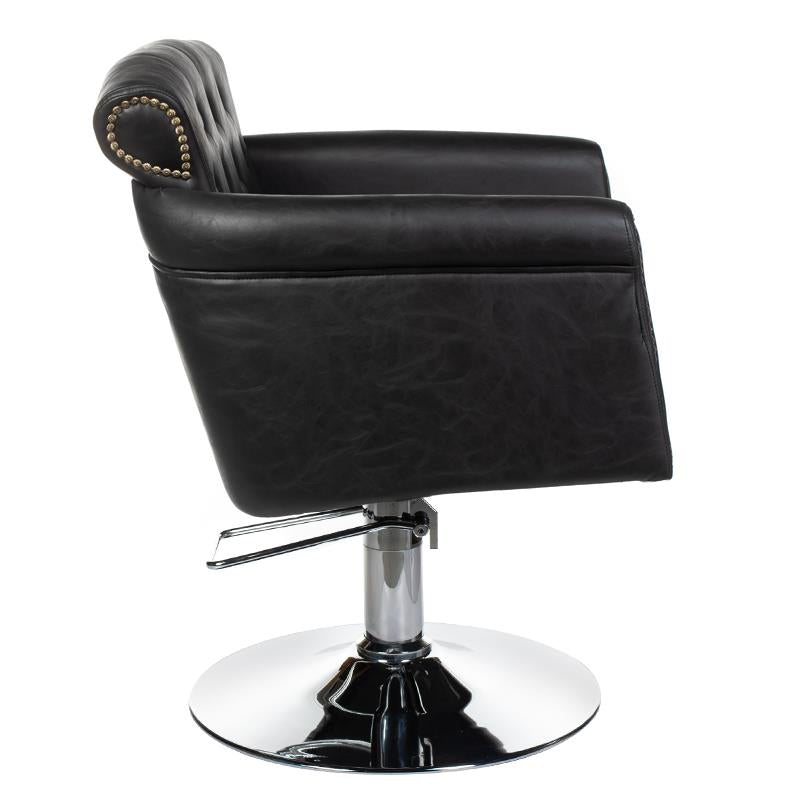 Kirpyklos kėdė ALBERTO BH-8038 (juoda)