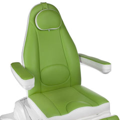 Mazaro BR-6672 elektrinis kosmetologinis gultas, 4 el. motorai, žalia